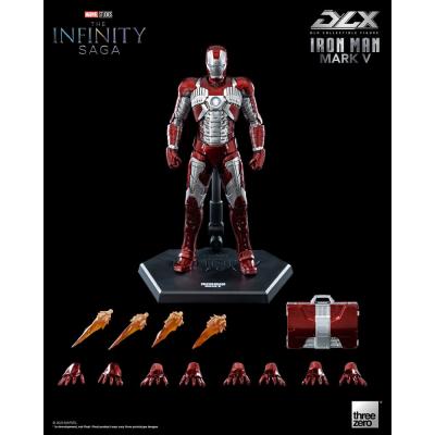 Infinity Saga Figura 1/12 DLX Iron Man Mark 5 17 cm