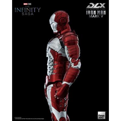 Infinity Saga Figura 1/12 DLX Iron Man Mark 5 17 cm