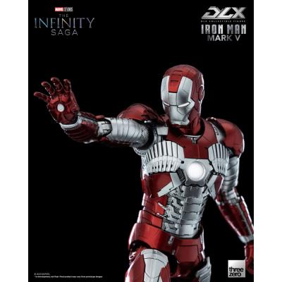 Infinity Saga Figura 1/12 DLX Iron Man Mark 5 17 cm