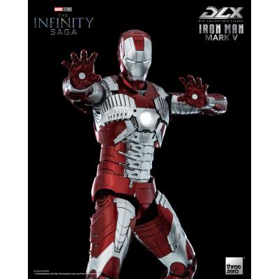 Infinity Saga Figura 1/12 DLX Iron Man Mark 5 17 cm