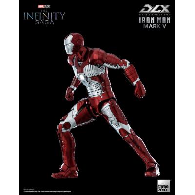 Infinity Saga Figura 1/12 DLX Iron Man Mark 5 17 cm