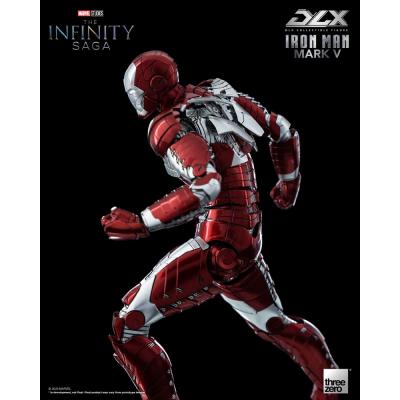 Infinity Saga Figura 1/12 DLX Iron Man Mark 5 17 cm