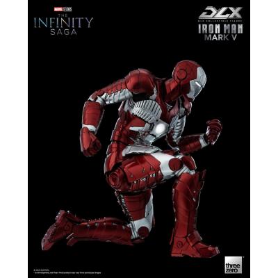 Infinity Saga Figura 1/12 DLX Iron Man Mark 5 17 cm