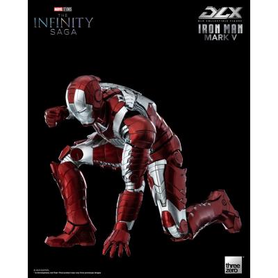 Infinity Saga Figura 1/12 DLX Iron Man Mark 5 17 cm