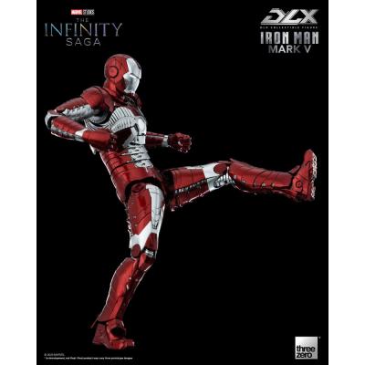 Infinity Saga Figura 1/12 DLX Iron Man Mark 5 17 cm