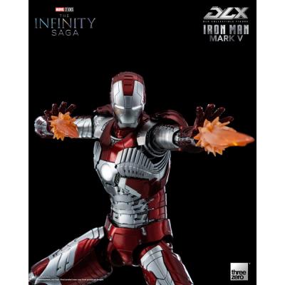 Infinity Saga Figura 1/12 DLX Iron Man Mark 5 17 cm