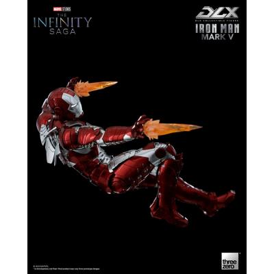 Infinity Saga Figura 1/12 DLX Iron Man Mark 5 17 cm