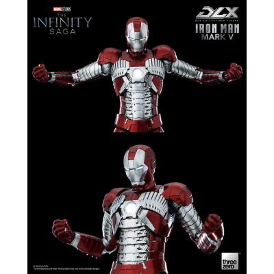 Infinity Saga Figura 1/12 DLX Iron Man Mark 5 17 cm