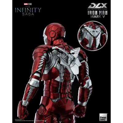 Infinity Saga Figura 1/12 DLX Iron Man Mark 5 17 cm