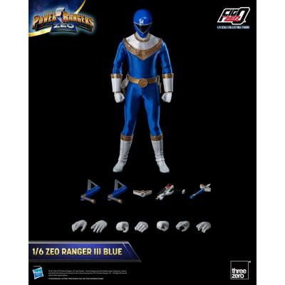 Power Rangers Zeo Figura FigZero 1/6 Ranger III Blue 30 cm
