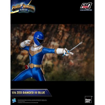 Power Rangers Zeo Figura FigZero 1/6 Ranger III Blue 30 cm