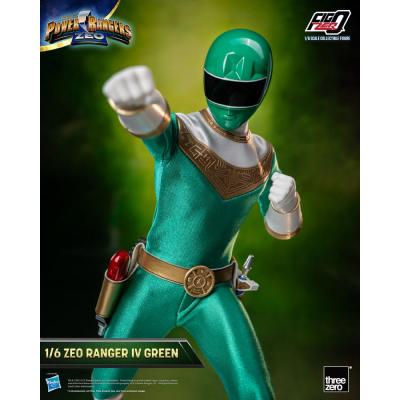 Power Rangers Zeo Figura FigZero 1/6 Ranger IV Green 30 cm