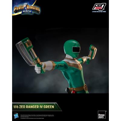 Power Rangers Zeo Figura FigZero 1/6 Ranger IV Green 30 cm