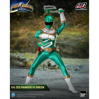 Power Rangers Zeo Figura FigZero 1/6 Ranger IV Green 30 cm