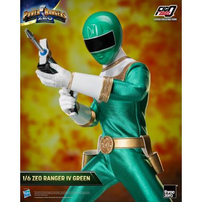 Power Rangers Zeo Figura FigZero 1/6 Ranger IV Green 30 cm