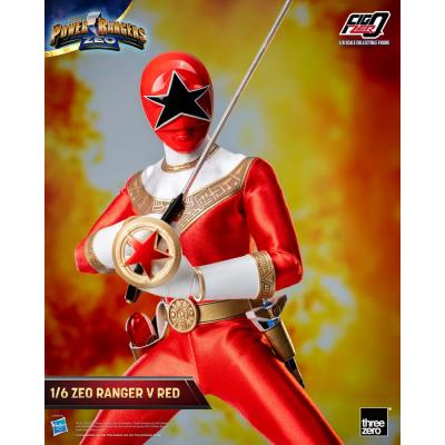 Power Rangers Zeo Figura FigZero 1/6 Ranger V Red 30 cm