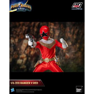 Power Rangers Zeo Figura FigZero 1/6 Ranger V Red 30 cm