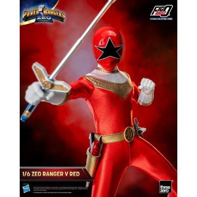 Power Rangers Zeo Figura FigZero 1/6 Ranger V Red 30 cm
