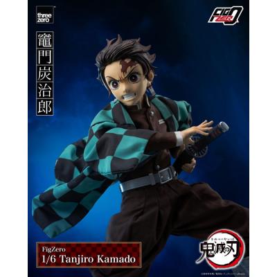 Demon Slayer: Kimetsu no Yaiba Figura FigZero 1/6 Tanjiro Kamado 27 cm