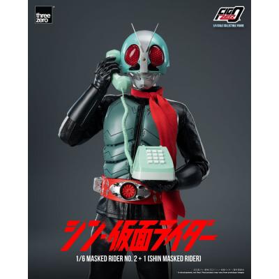 Kamen Rider Figura FigZero 1/6 Masked Rider No.2+1 (Shin Masked Rider) 32 cm