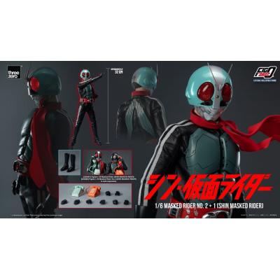 Kamen Rider Figura FigZero 1/6 Masked Rider No.2+1 (Shin Masked Rider) 32 cm