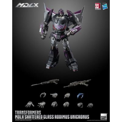Transformers Figura MDLX Shattered Glass Rodimus Unicronus 18 cm