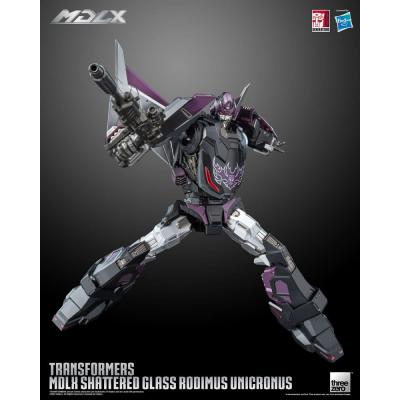 Transformers Figura MDLX Shattered Glass Rodimus Unicronus 18 cm