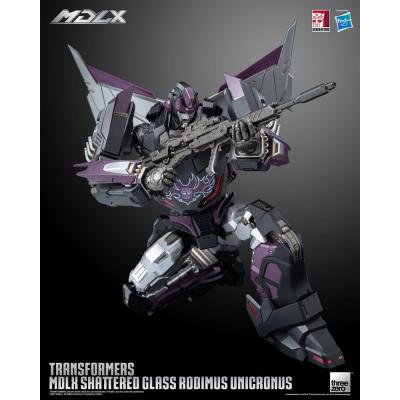 Transformers Figura MDLX Shattered Glass Rodimus Unicronus 18 cm