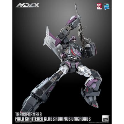 Transformers Figura MDLX Shattered Glass Rodimus Unicronus 18 cm
