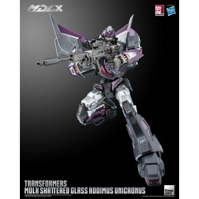 Transformers Figura MDLX Shattered Glass Rodimus Unicronus 18 cm