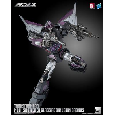 Transformers Figura MDLX Shattered Glass Rodimus Unicronus 18 cm