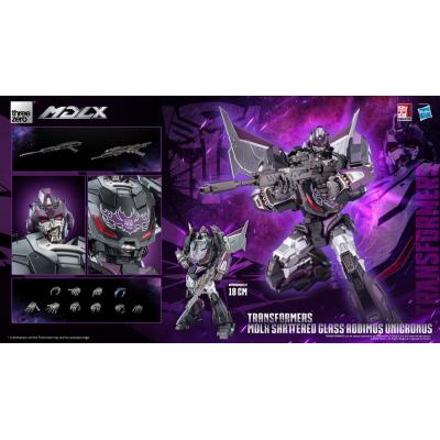 Transformers Figura MDLX Shattered Glass Rodimus Unicronus 18 cm