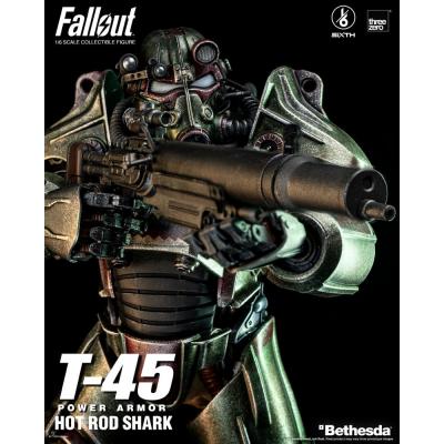 Fallout Figura FigZero 1/6 T-45 Hot Rod Shark Power Armor 37 cm