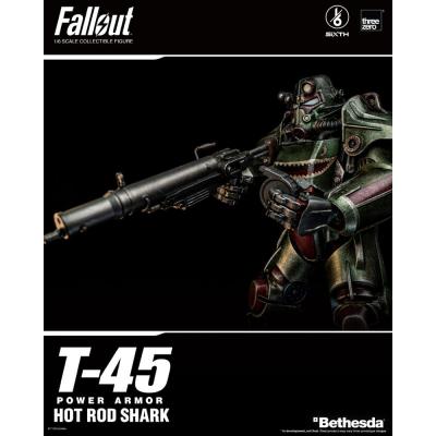 Fallout Figura FigZero 1/6 T-45 Hot Rod Shark Power Armor 37 cm