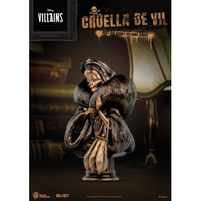Disney Villains Series Busto PVC Cruella De Vil 16 cm