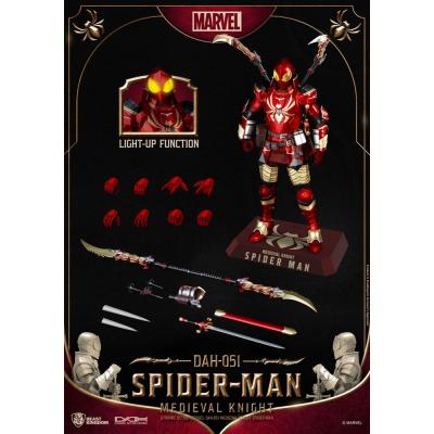 Marvel Figura Dynamic 8ction Heroes 1/9 Medieval Knight Spider-Man 20 cm