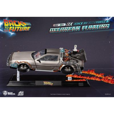 Back to the Future Estatua Egg Attack Floating Back to the Future II DeLorean Deluxe Version heo EU Exclusive 20 cm
