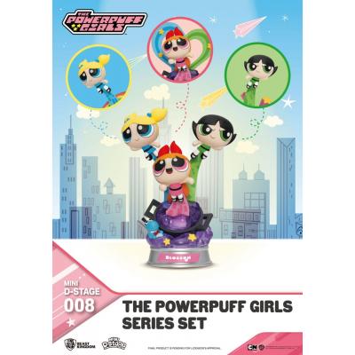 The Powerpuff Girls Estatuas Mini Diorama Stage The Powerpuff Girls Series Set 12 cm