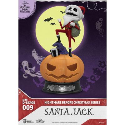 The Nightmare Before Christmas Pack de 6 Figuras Mini Diorama Stage The Nightmare Before Christmas Series 10 cm