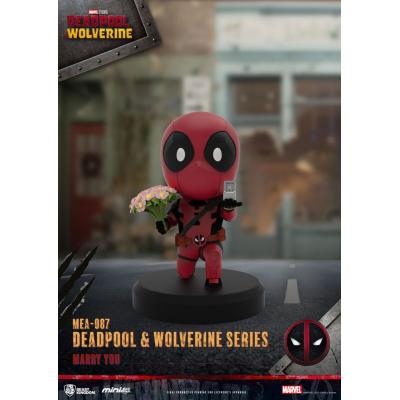 Deadpool 3 Pack de 6 Figuras Deadpool & Wolverine Series Mini Egg Attack Set 8 cm