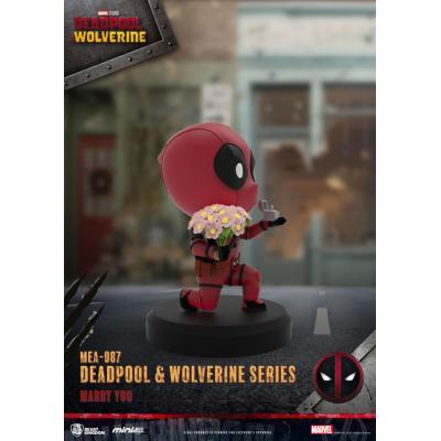 Deadpool 3 Pack de 6 Figuras Deadpool & Wolverine Series Mini Egg Attack Set 8 cm