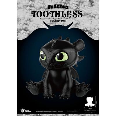 Cómo Entrenar A Tu Dragón Hucha Piggy Vinyl Toothless 30 cm
