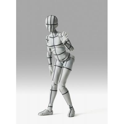 Figura S.H.Figuarts Body-Chan Sports Edition Wire Frame (Gray Color Ver.) 15 cm