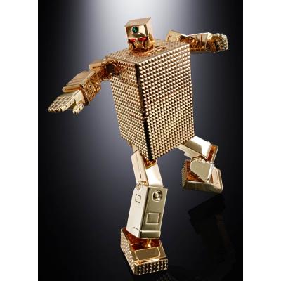 Golden Warrior Gold Lightan Figura Diecast Soul of Chogokin GX-32SP Gold Lightan 50th Anniversary Ver. 13 cm