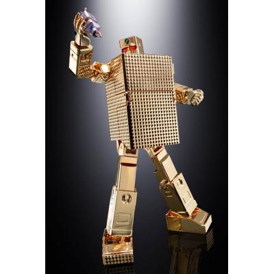 Golden Warrior Gold Lightan Figura Diecast Soul of Chogokin GX-32SP Gold Lightan 50th Anniversary Ver. 13 cm