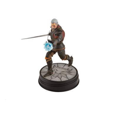 Witcher 3 Wild Hunt Estatua PVC Geralt Toussaint Tourney Armor 20 cm
