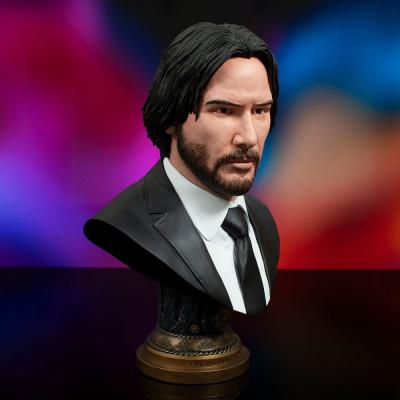 John Wick Legends in 3D Busto 1/2 Chapter 2 25 cm
