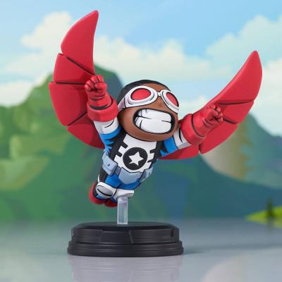 Marvel Animated Estatua Falcon 13 cm