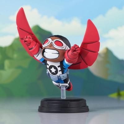 Marvel Animated Estatua Falcon 13 cm