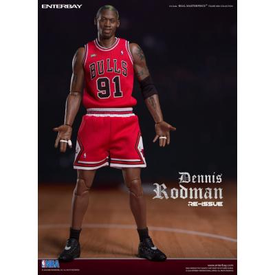 NBA Collection Figura Real Masterpiece 1/6 Dennis Rodman Limited Retro Editon 33 cm